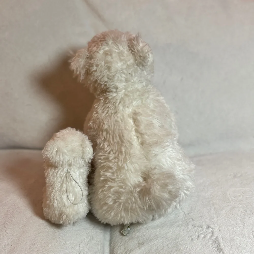 Build A Bear‎ White Polar Bear Plush with Cute Mini Polar Bear Plush - Set Of 2